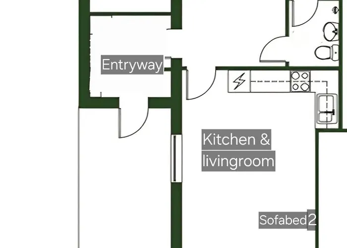 Peaceful Winter Fox 公寓 罗瓦涅米